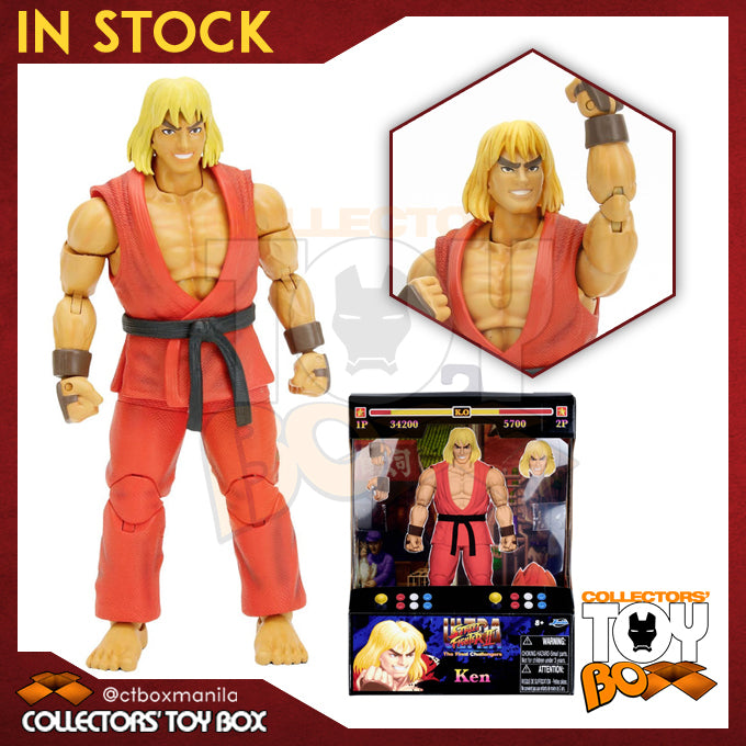 Ultra Street Fighter II 2 The Final Challengers Ken 6 Inch Jada Toys,  Hobbies & Toys, Toys & Games on Carousell