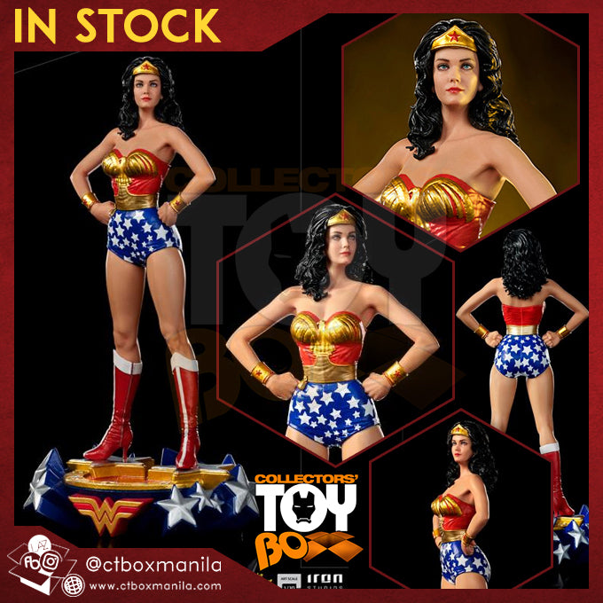 Iron Studios Art Scale 1/10 DC Wonder Woman (Lynda Carter) – Collectors Toy  Box