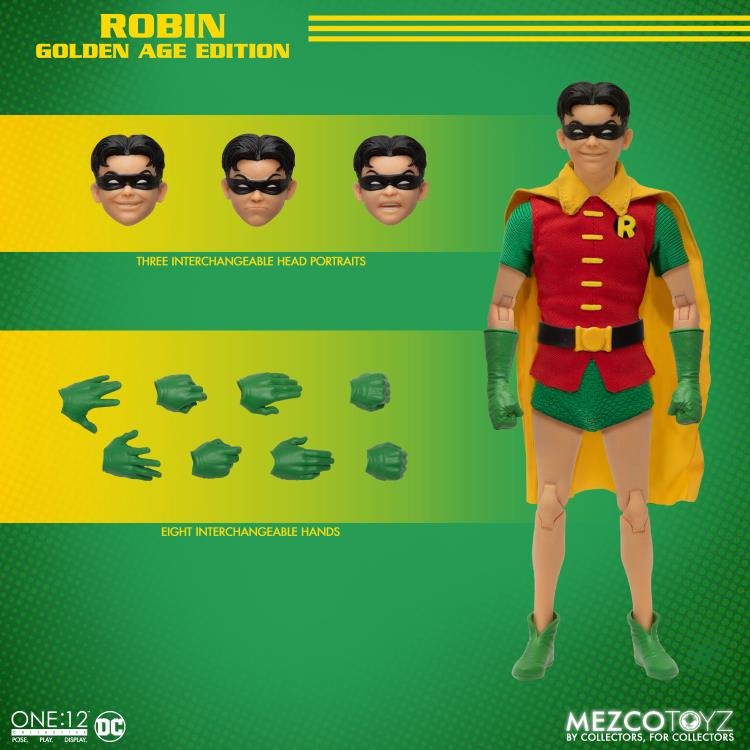 Mezco One:12 Collective DC - Robin (Golden Age Edition)