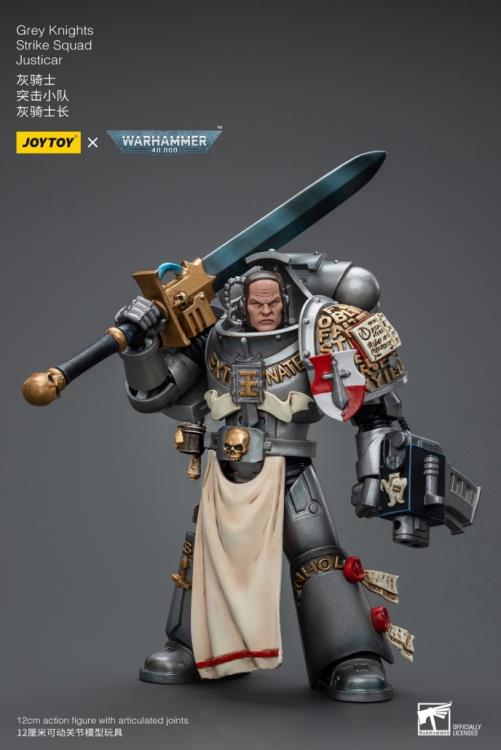 Joytoy 1/18 Warhammer 40K Grey Knights Strike Squad Justicar