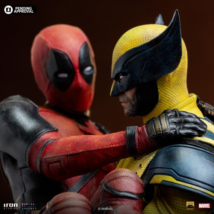 Iron Studios Art Scale 1/10 Marvel Deadpool & Wolverine - Deadpool and Wolverine [Deluxe]