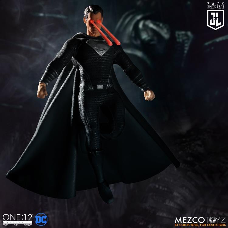 Mezco One:12 Collective DC Zack Snyder's Justice League Batman, Superman and Flash Deluxe Steel Box Set