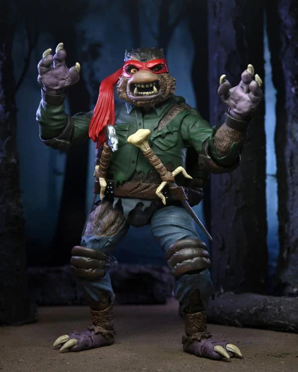 Neca Ultimate Universal Monsters x Teenage Mutant Ninja Turtles - Raphael as Wolfman