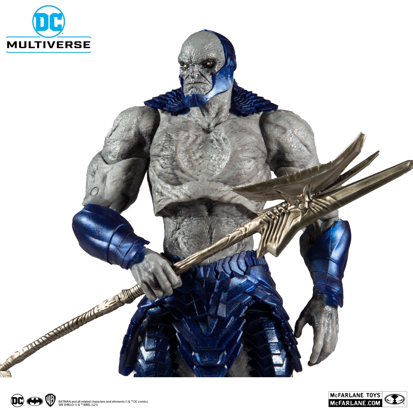 [BUNDLE] McFarlane Toys DC Multiverse MegaFig The Darkseid War Kalibak + Megafig Justice League Darkseid (Unarmored)