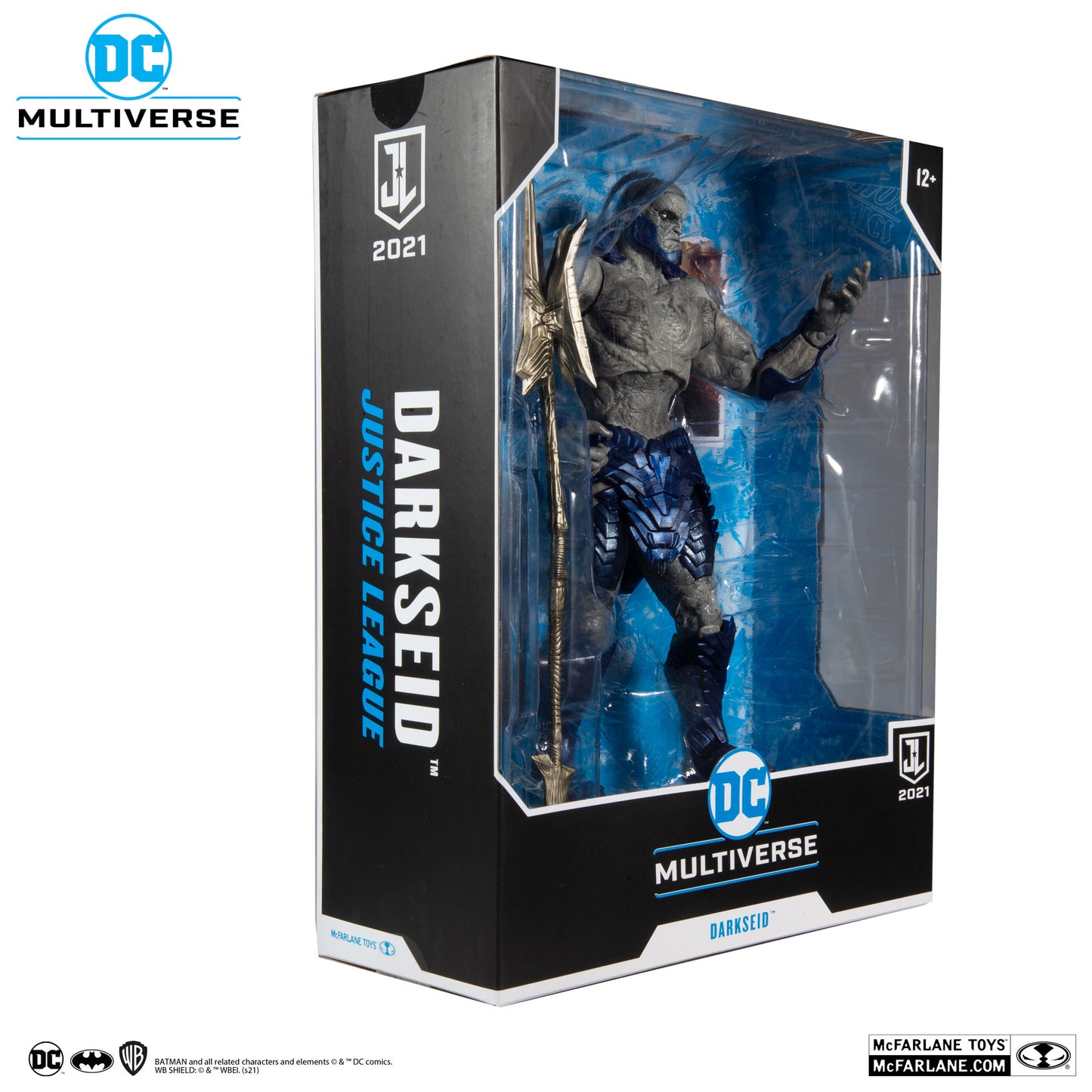 [BUNDLE] McFarlane Toys DC Multiverse MegaFig The Darkseid War Kalibak + Megafig Justice League Darkseid (Unarmored)