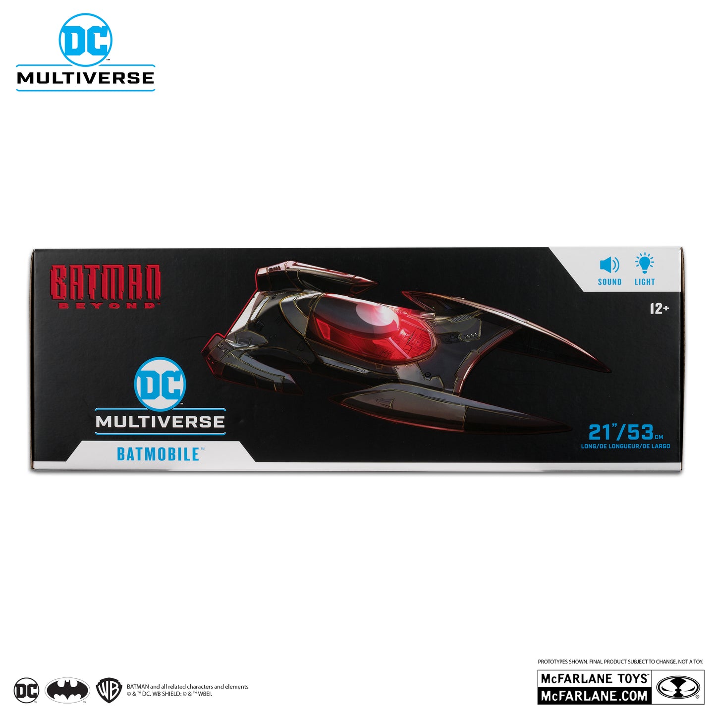 McFarlane Toys DC Batman Beyond Batmobile with Lights and Sounds