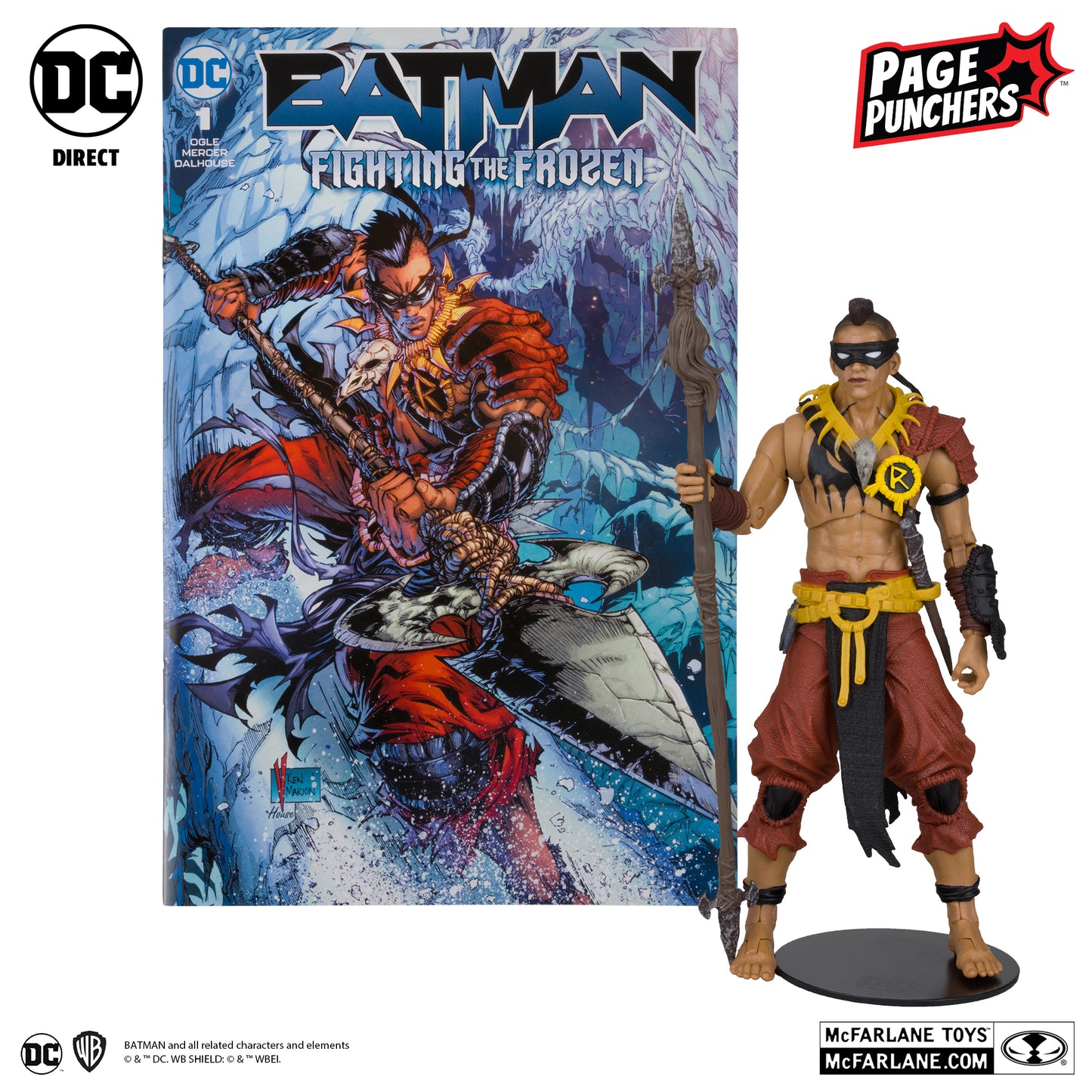 McFarlane Toys DC Direct Page Punchers Batman: Fighting the Frozen - Robin