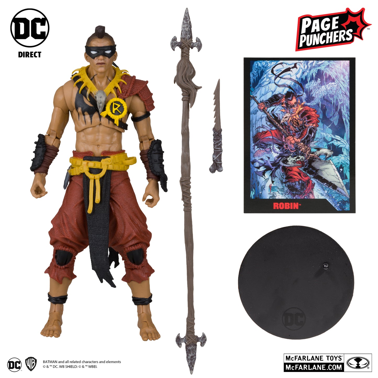 McFarlane Toys DC Direct Page Punchers Batman: Fighting the Frozen - Robin