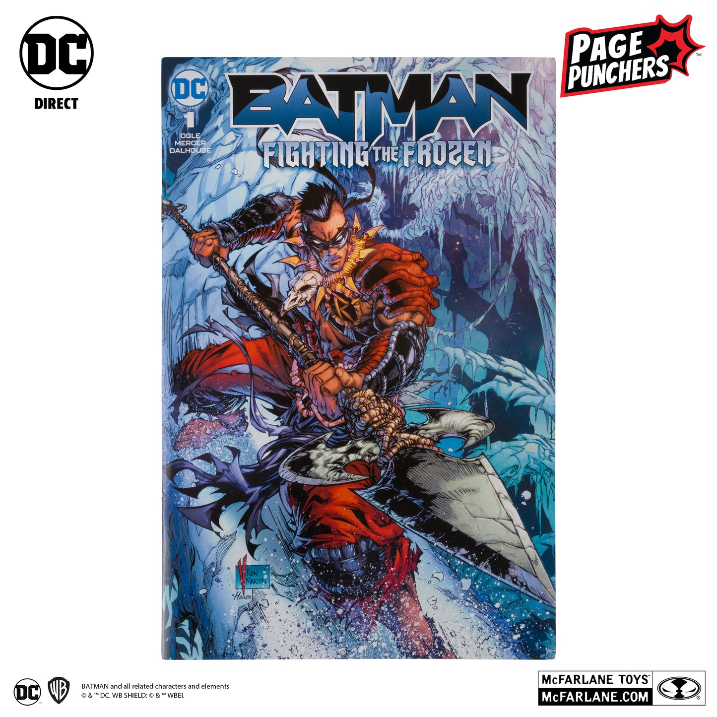 McFarlane Toys DC Direct Page Punchers Batman: Fighting the Frozen - Robin