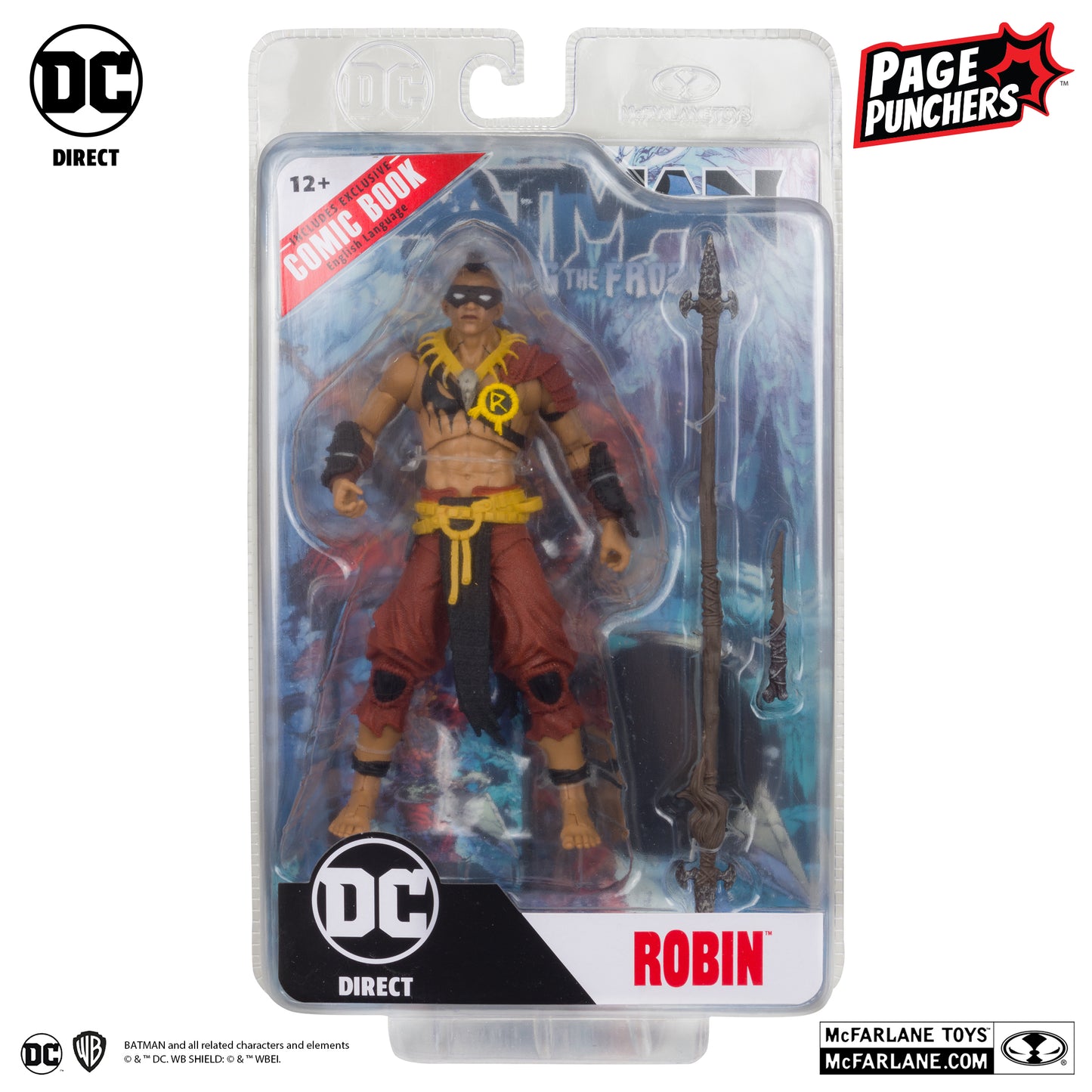 McFarlane Toys DC Direct Page Punchers Batman: Fighting the Frozen - Robin