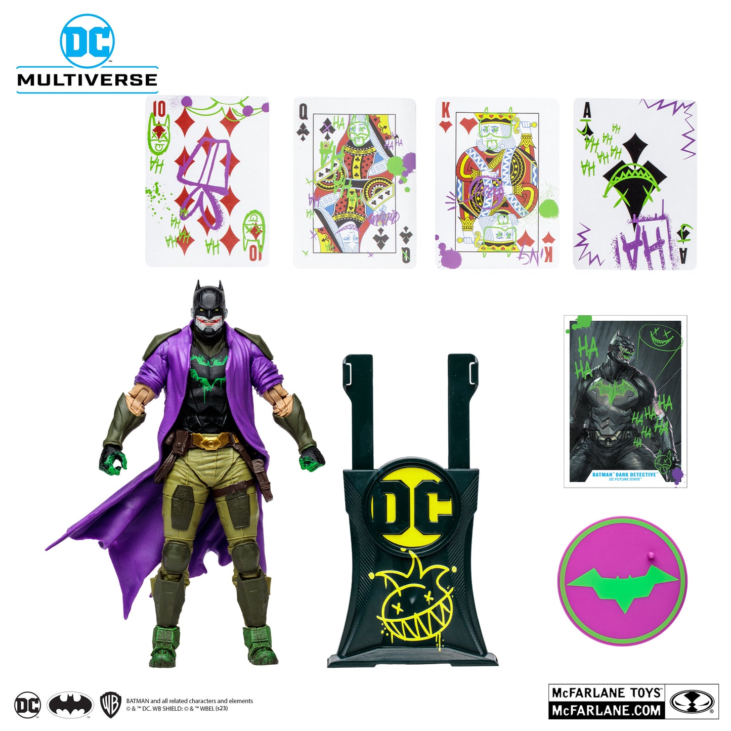 McFarlane Toys DC Multiverse Dark Detective Future State Jokerized