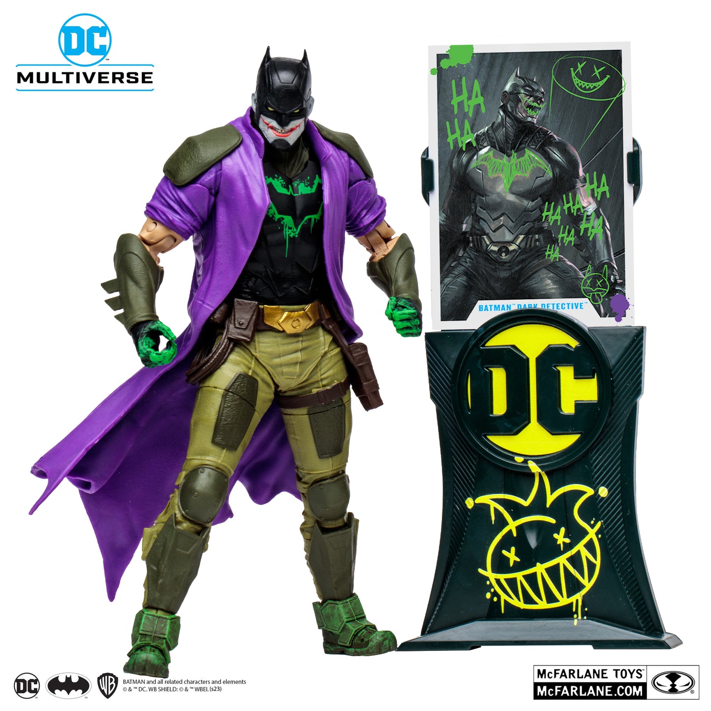 McFarlane Toys DC Multiverse Dark Detective Future State Jokerized