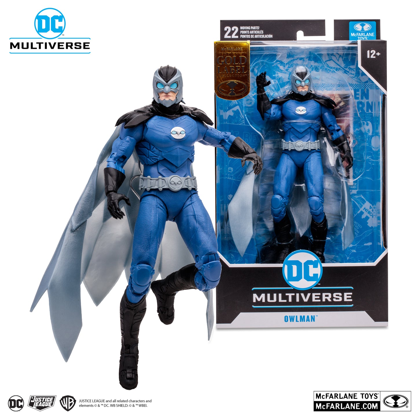 McFarlane Toys DC Multiverse Forever Evil - Owlman (Gold Label)