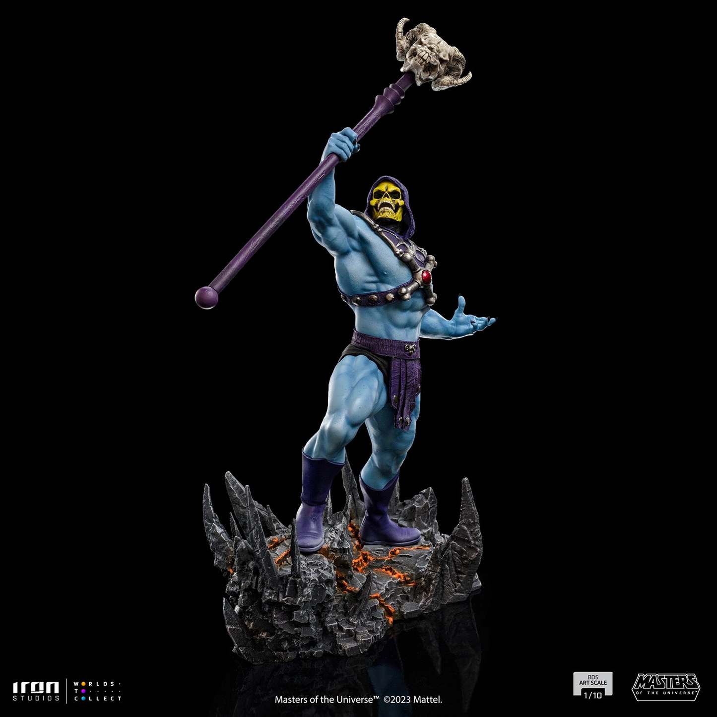 Iron Studios BDS Art Scale 1/10 Masters of the Universe - Skeletor