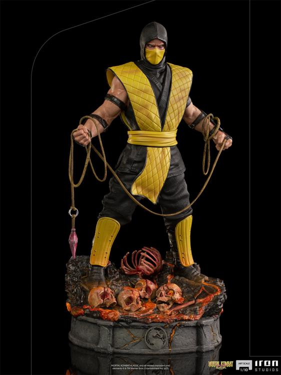 [BACKORDER] Iron Studios Art Scale 1/10 Mortal Kombat Scorpion