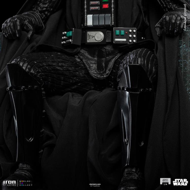 Iron Studios Legacy Replica 1/4 Star Wars: Obi-Wan Kenobi - Darth Vader on Throne