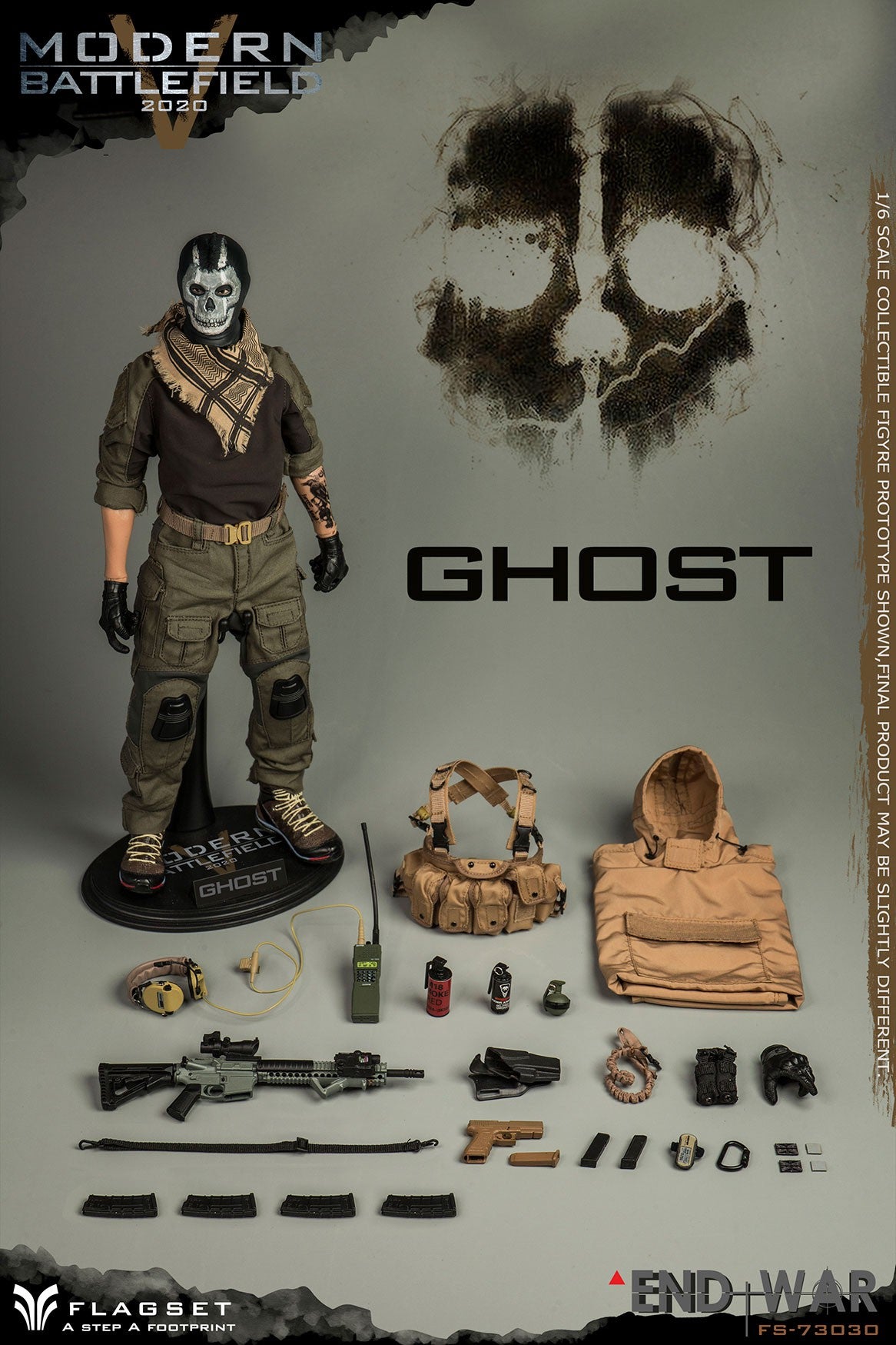 Flagset 1/6 FS-73030 End War Ghost