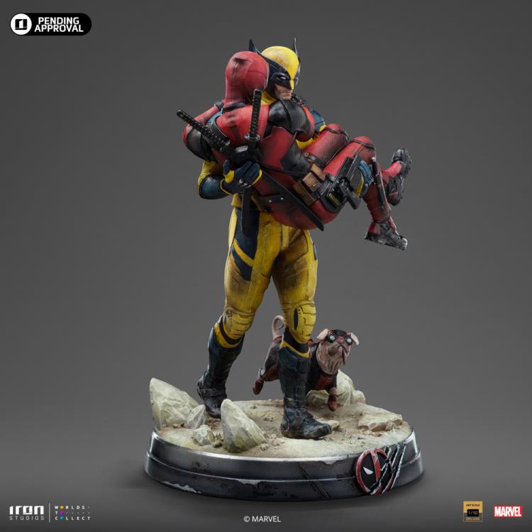 Iron Studios Art Scale 1/10 Marvel Deadpool & Wolverine - Deadpool and Wolverine [Deluxe]