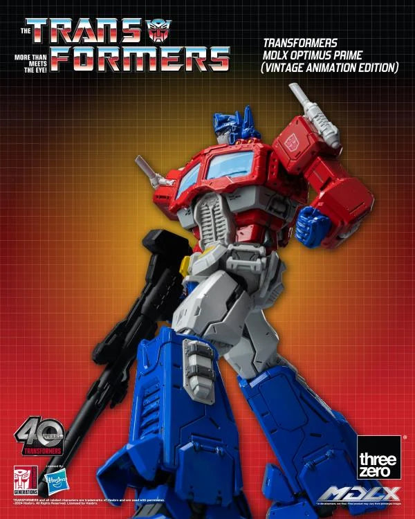 Threezero MDLX Transformers - Optimus Prime (Vintage Animation Edition)