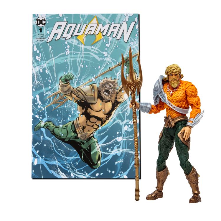 McFarlane Toys DC Direct Page Punchers - Aquaman with Comic