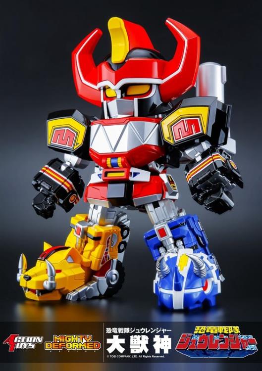 Action Toys Mighty Morphin Power Rangers Dino Megazord Daizyujin Deformed