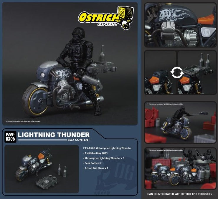 Acid Rain FAV-BX06 Ostrich Express Lightning Thunder