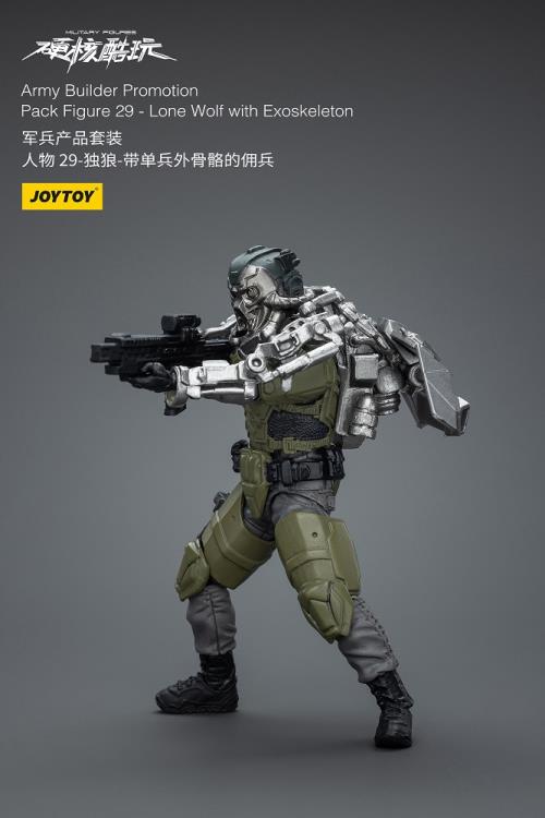 Joytoy 1/18 Army Builder Promotion Pack Figure 29 - Lone Wolf with Exoskeleton