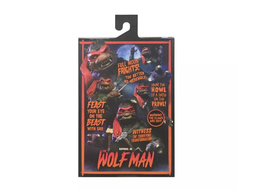 Neca Ultimate Universal Monsters x Teenage Mutant Ninja Turtles - Raphael as Wolfman