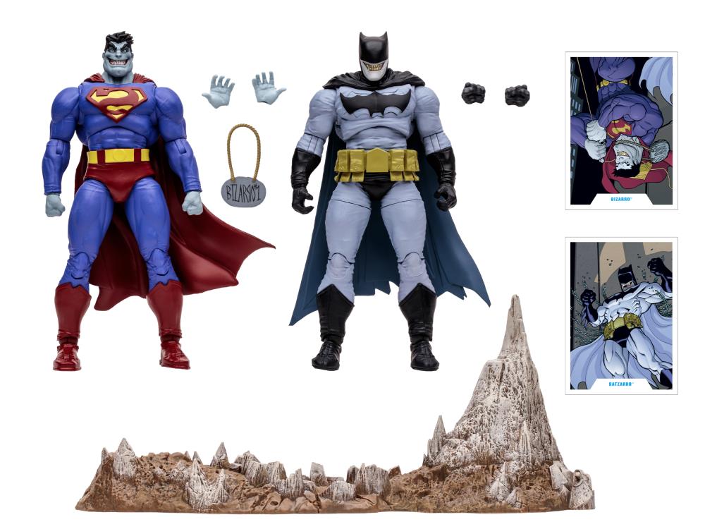 McFarlane Toys DC Multiverse - Bizarro Vs Batzarro