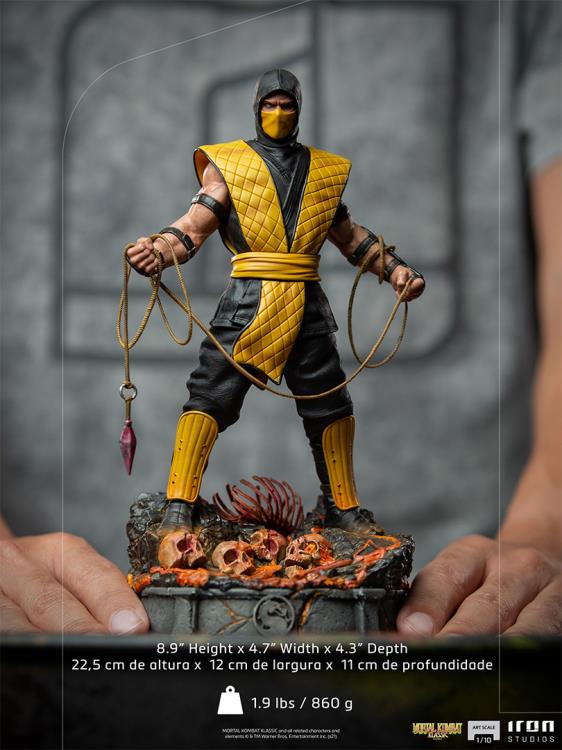 [BACKORDER] Iron Studios Art Scale 1/10 Mortal Kombat Scorpion