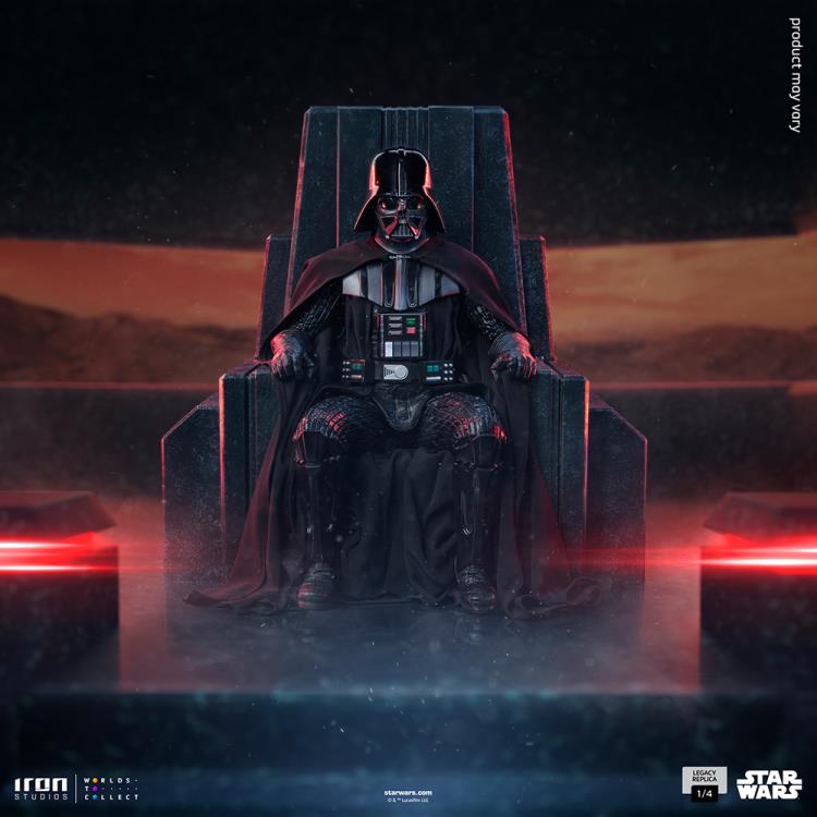 Iron Studios Legacy Replica 1/4 Star Wars: Obi-Wan Kenobi - Darth Vader on Throne