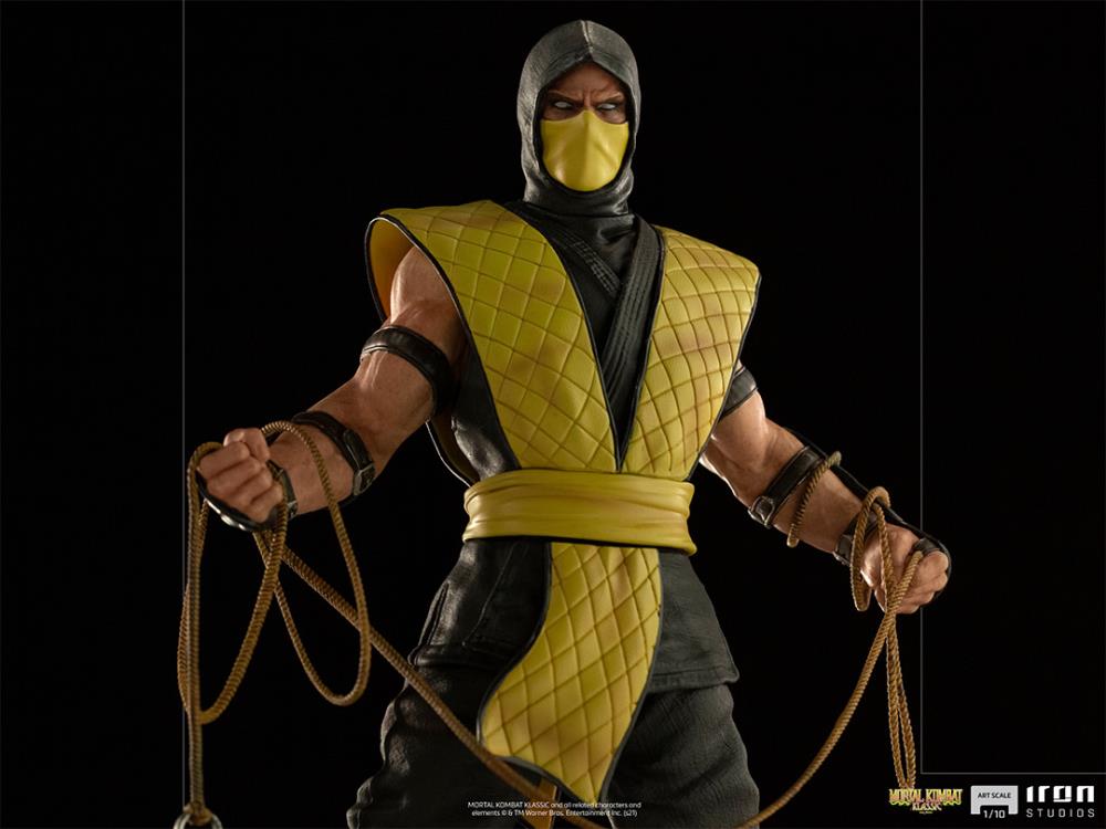 [BACKORDER] Iron Studios Art Scale 1/10 Mortal Kombat Scorpion