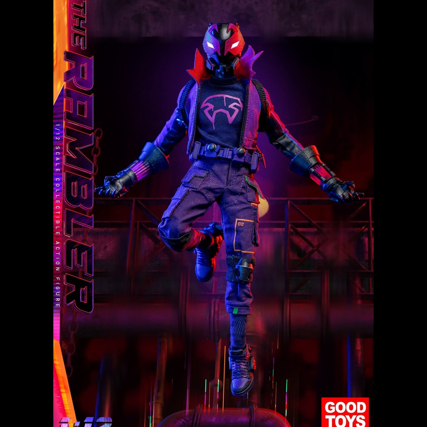 Good Toys 1/12 The Rambler Spider Series Wandering Warrior (Spider-Man Miles Morales)