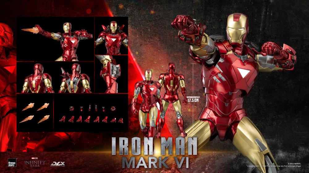 Threezero DLX Marvel Infinity Saga - Iron Man Mark 6