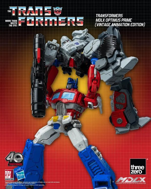 Threezero MDLX Transformers - Optimus Prime (Vintage Animation Edition)