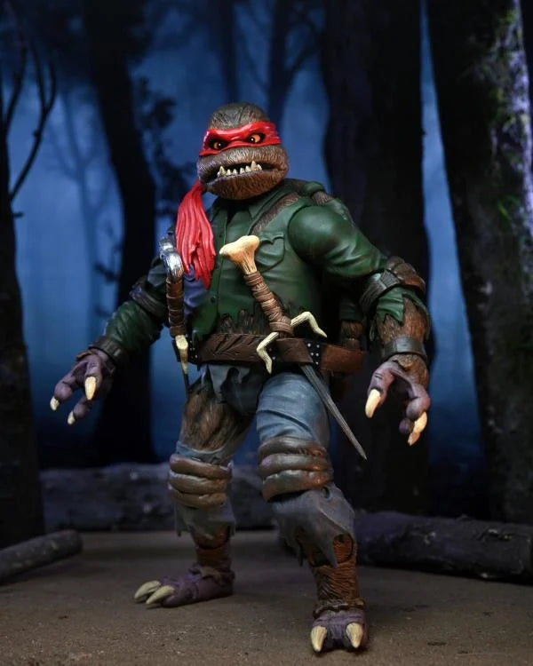 Neca Ultimate Universal Monsters x Teenage Mutant Ninja Turtles - Raphael as Wolfman