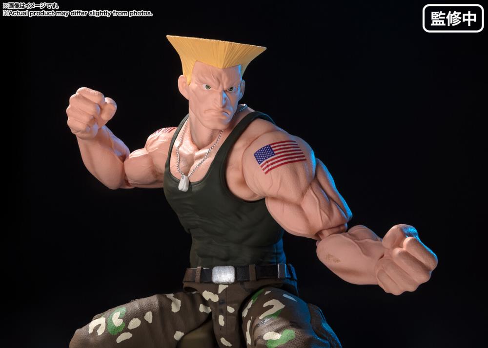 SH Figuarts Street Fighter - Guile (Outfit 2)