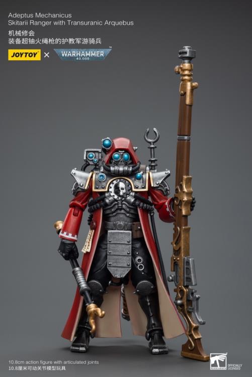 Joytoy 1/18 Warhammer 40K Adeptus Mechanicus - Skitarii Ranger with Transuranic Arquebus