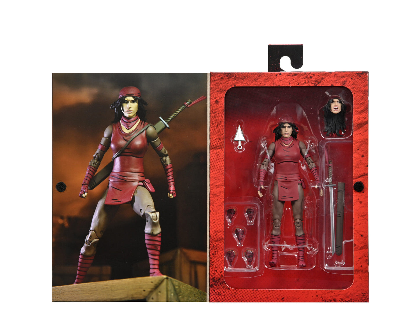 Neca Ultimate Teenage Mutant Ninja Turtles The Last Ronin - Karai [Dented Box]