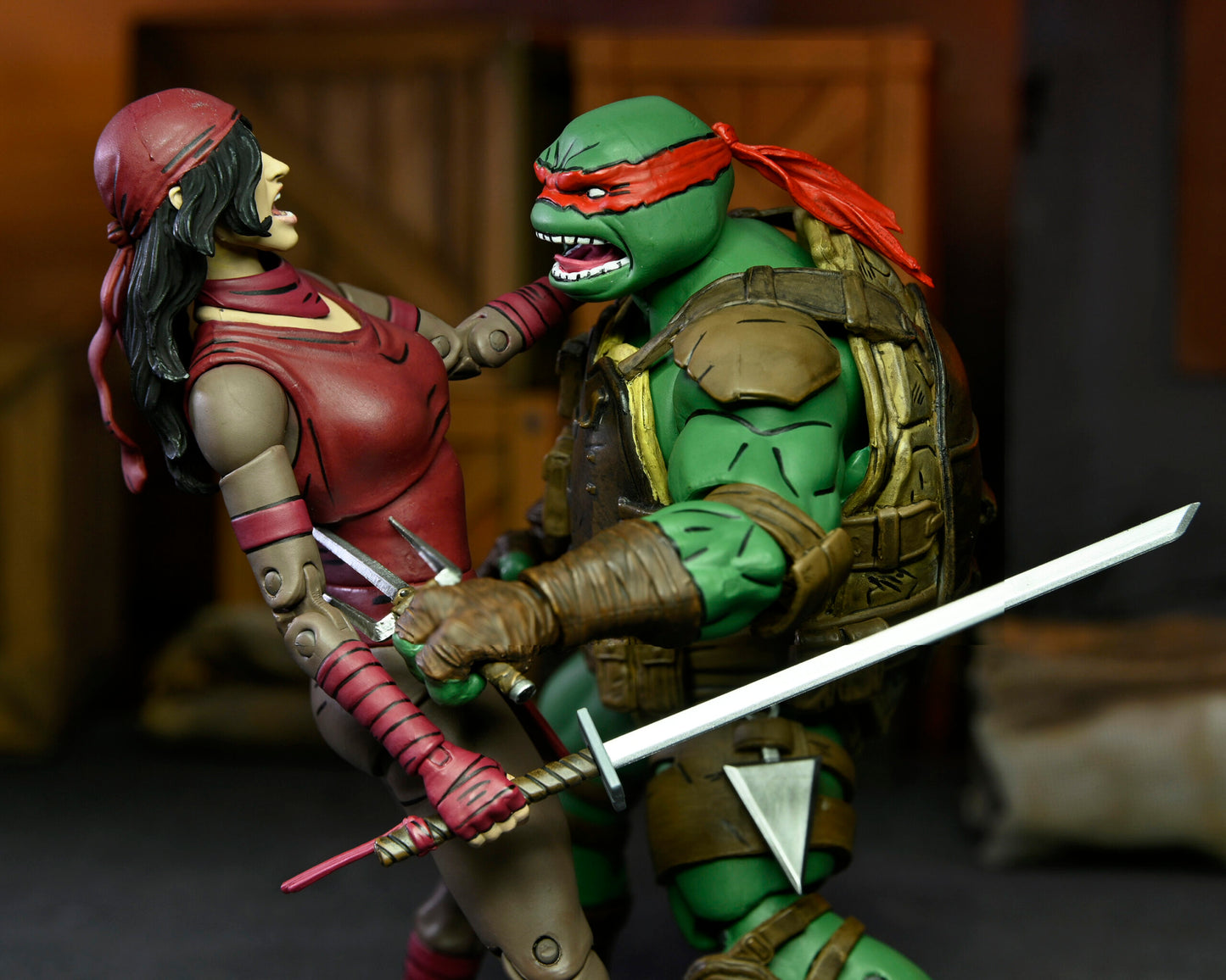 Neca Ultimate Teenage Mutant Ninja Turtles The Last Ronin - Karai [Dented Box]