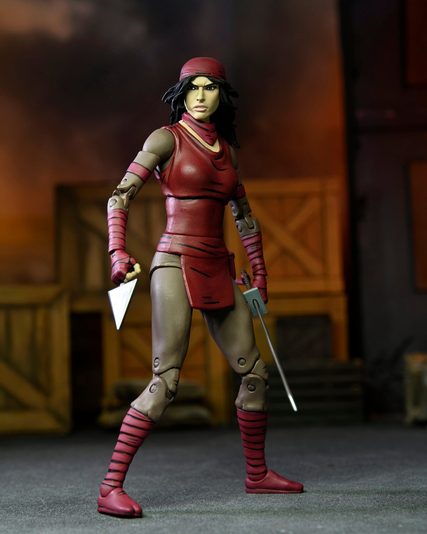 Neca Ultimate Teenage Mutant Ninja Turtles The Last Ronin - Karai [Dented Box]