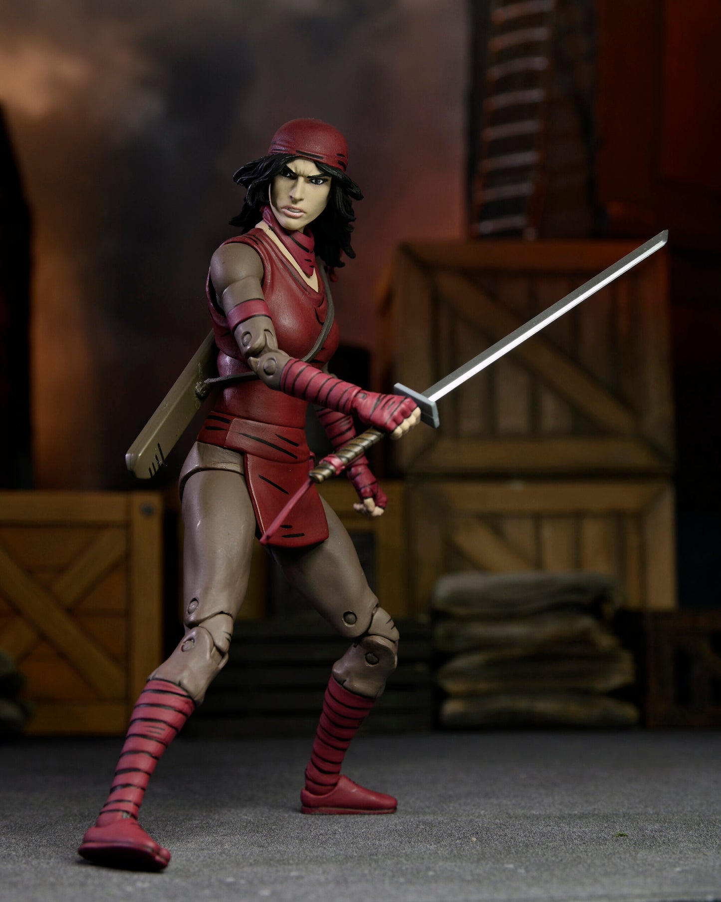 Neca Ultimate Teenage Mutant Ninja Turtles The Last Ronin - Karai [Dented Box]