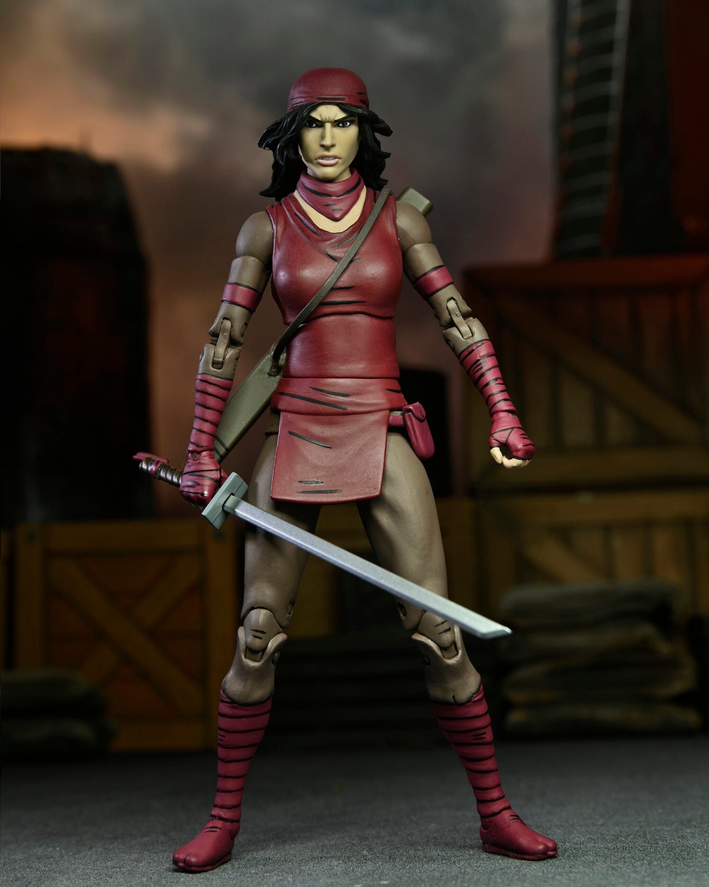 Neca Ultimate Teenage Mutant Ninja Turtles The Last Ronin - Karai [Dented Box]