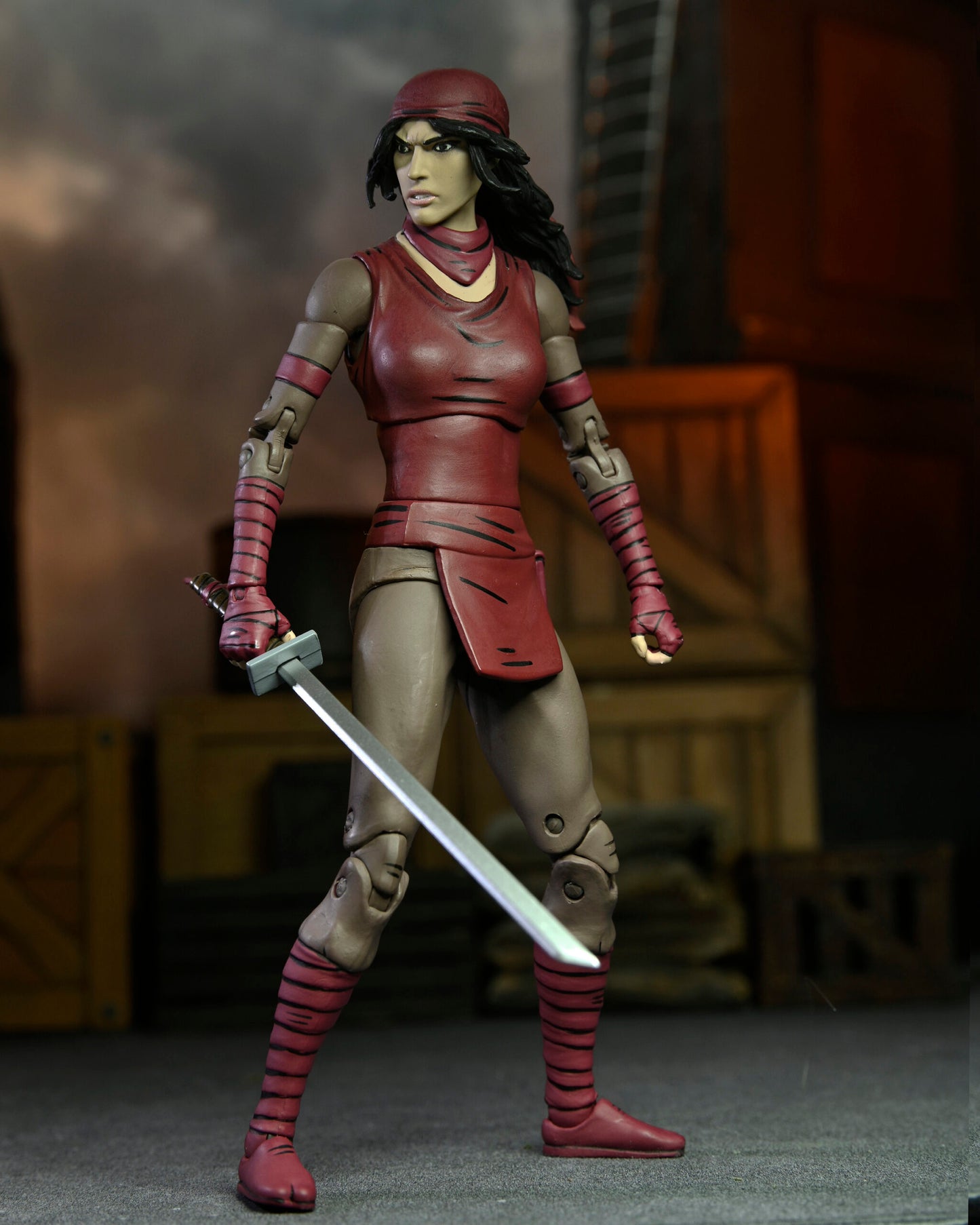 Neca Ultimate Teenage Mutant Ninja Turtles The Last Ronin - Karai [Dented Box]