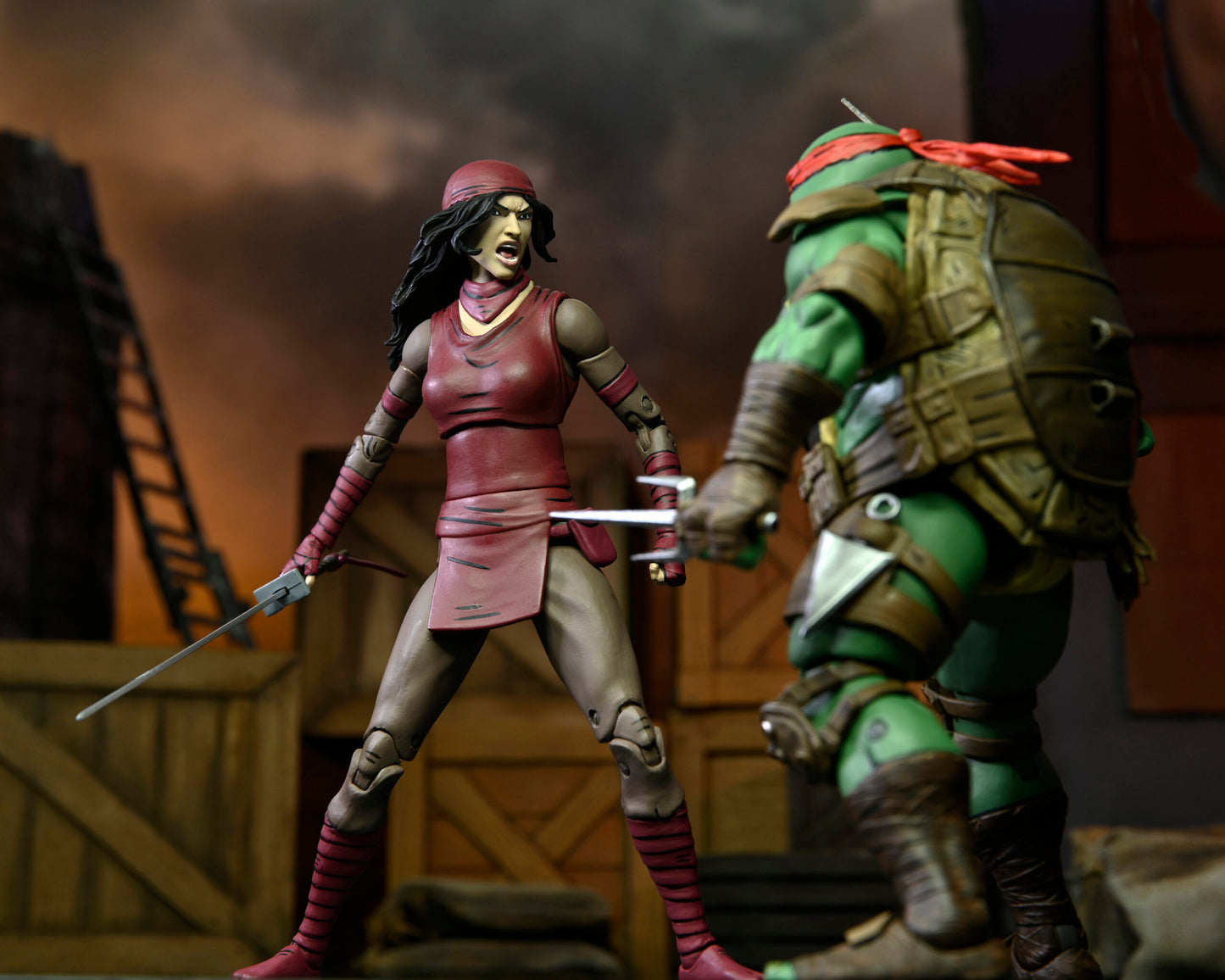 Neca Ultimate Teenage Mutant Ninja Turtles The Last Ronin - Karai [Dented Box]