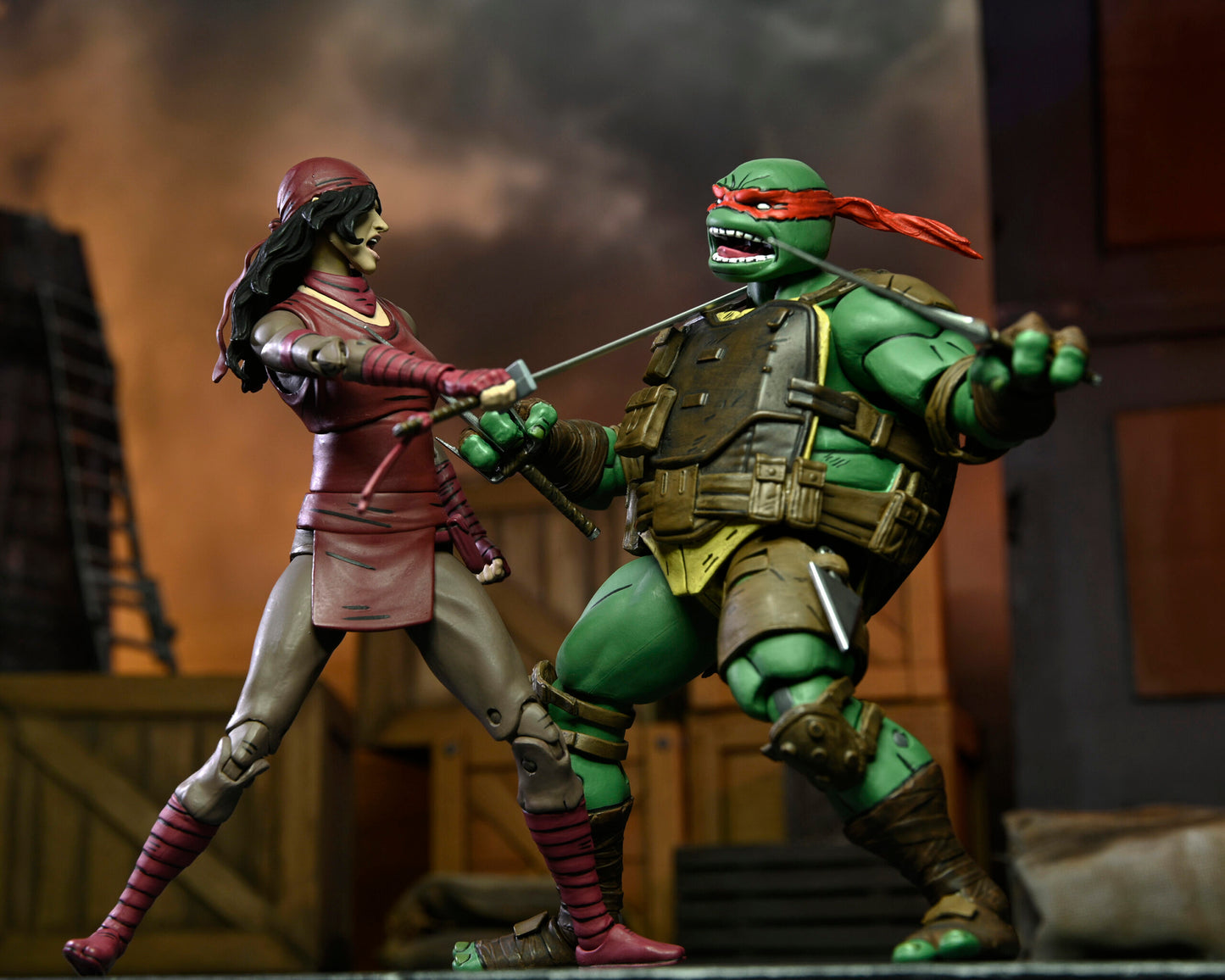 Neca Ultimate Teenage Mutant Ninja Turtles The Last Ronin - Karai [Dented Box]