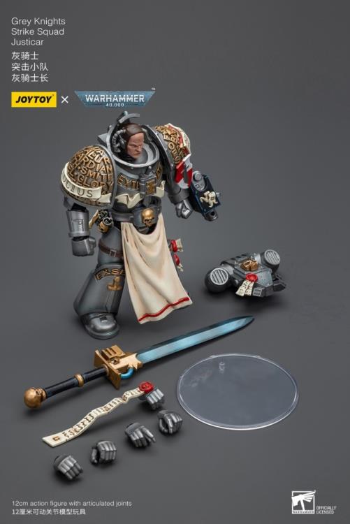 Joytoy 1/18 Warhammer 40K Grey Knights Strike Squad Justicar