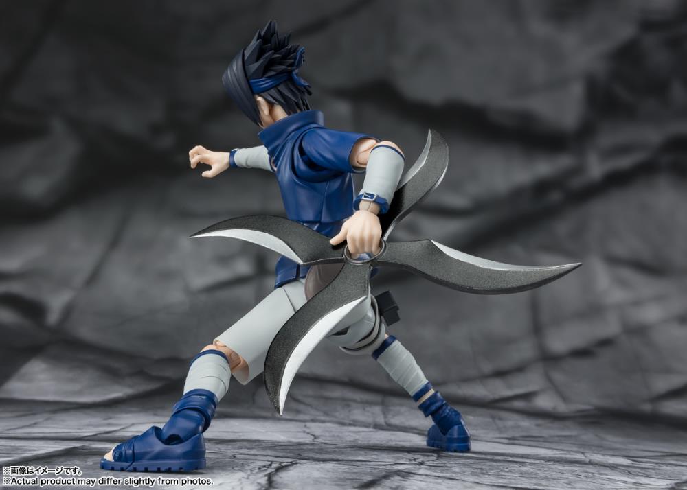 SH Figuarts Naruto - Sasuke Uchiha (Ninja Prodigy of the Uchiha Clan Bloodline)