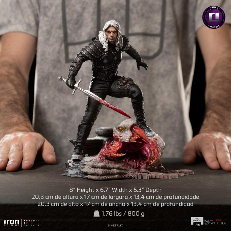 Iron Studios Art Scale 1/10 The Witcher - Geralt of Rivia