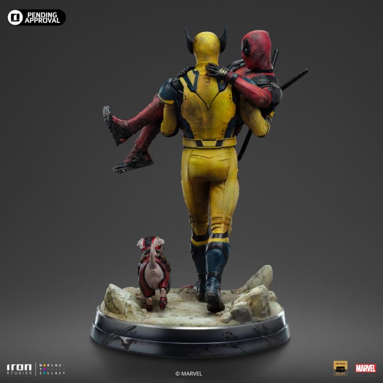 Iron Studios Art Scale 1/10 Marvel Deadpool & Wolverine - Deadpool and Wolverine [Deluxe]